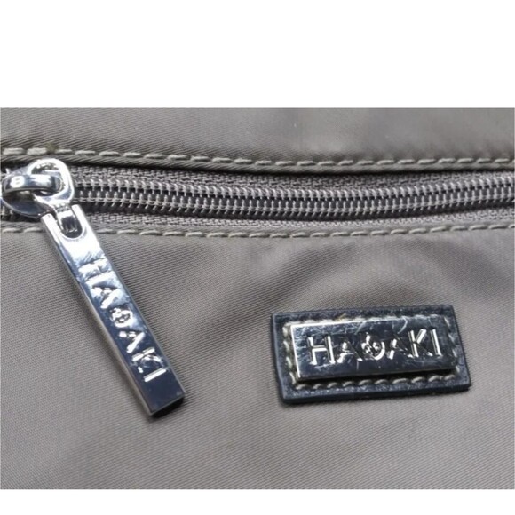 Hadaki  Tennis Backpack Eco-friendly  Vegan  Daypack Taupe Bag Retail $99 main image 6